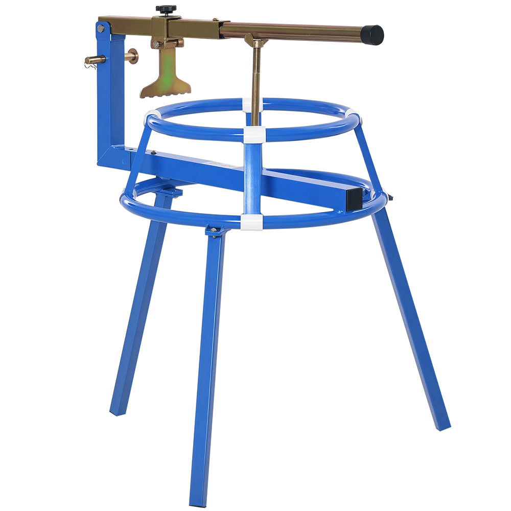 Motorcycle Tire Changing Stand Durable Steel Machine With Adjustable Bead Popper And Leverage Handle For 16'' - 24'' Multi Size, Tikt0k Sale Prohibited