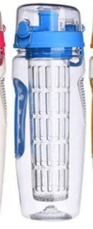 32Oz Fruit Infusing Infuser Water Bottle Water Fruit Bottle BPA Free Plastic Sport Fruit Infuser Water Bottles With Infuser Juice Shaker Drink Bottle Of Water