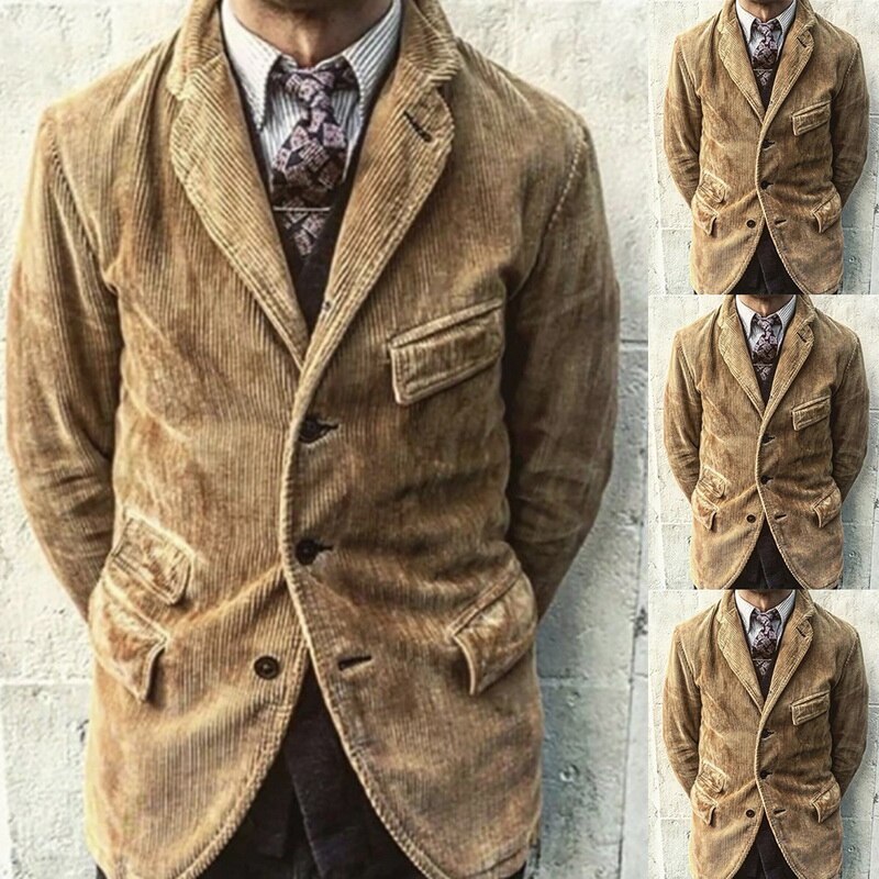 Cross-Border Hot Style Men's Casual Fashion Solid Color  Lining Jacket Men