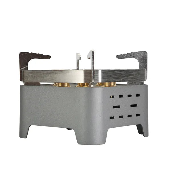 12000W Portable Camping Stove With Cassette Adapter Windproof Outdoor Backpacking Burner With Carrying Case Igniter For Outdoor Hiking Camping Picnic Backpacking