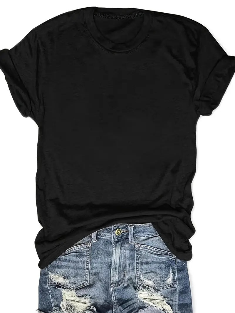 Women's Solid Color T-shirt