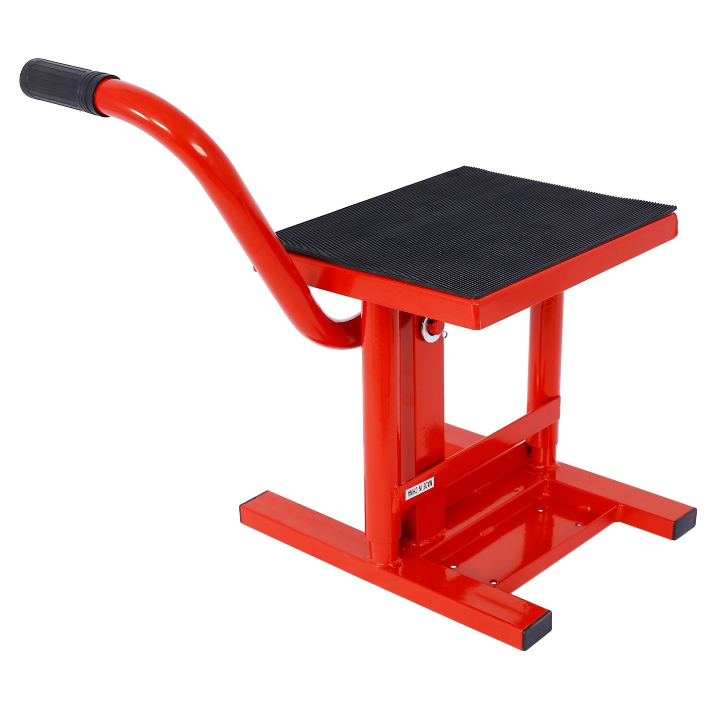 Motorcycle Dirt Bike Stand & Lift Jack, Steel, 11-16.5 Adjust, 330 LBS Load
