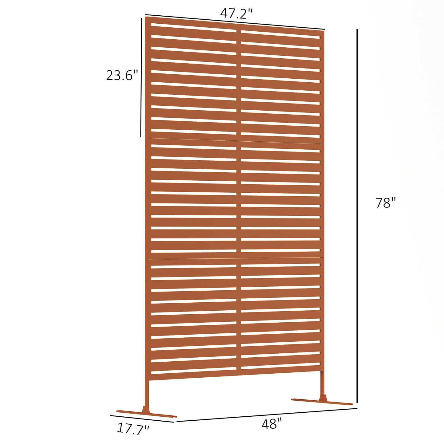 Decorative Privacy Fence Screen