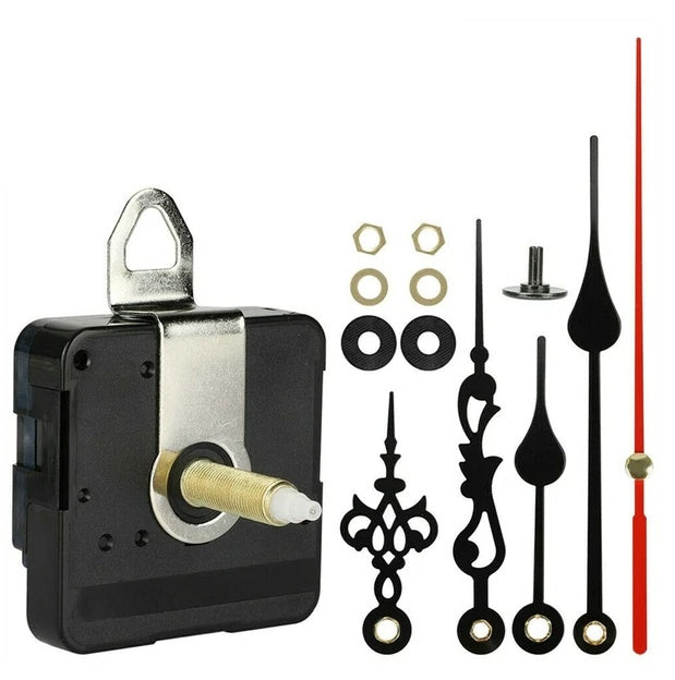 DIY Clock Parts Movement Quartz Mechanism Wall Replacement Repair Tool Hands Kit
