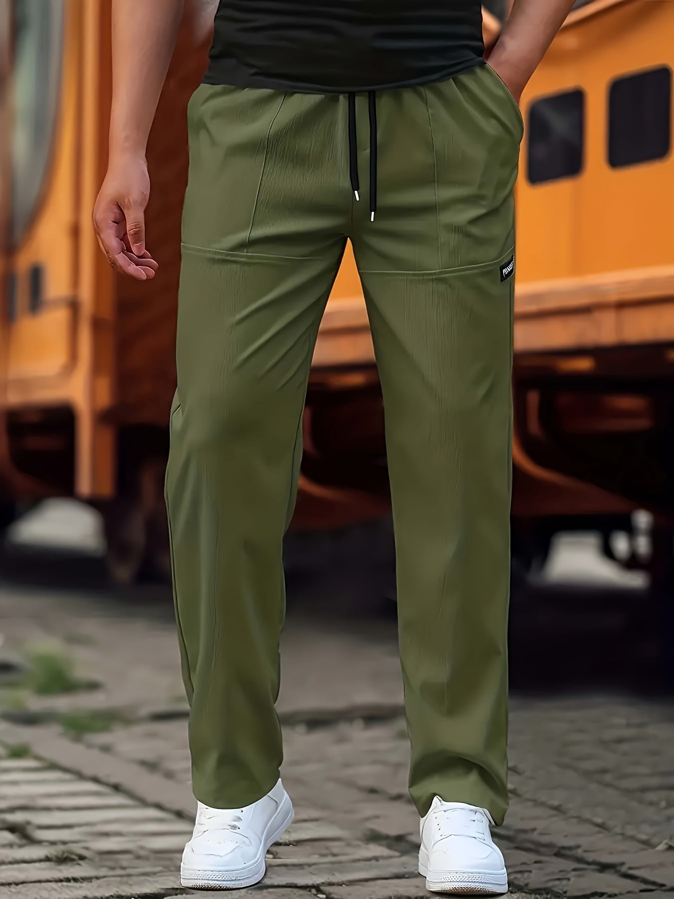 Fashion Printed Ankle Pants