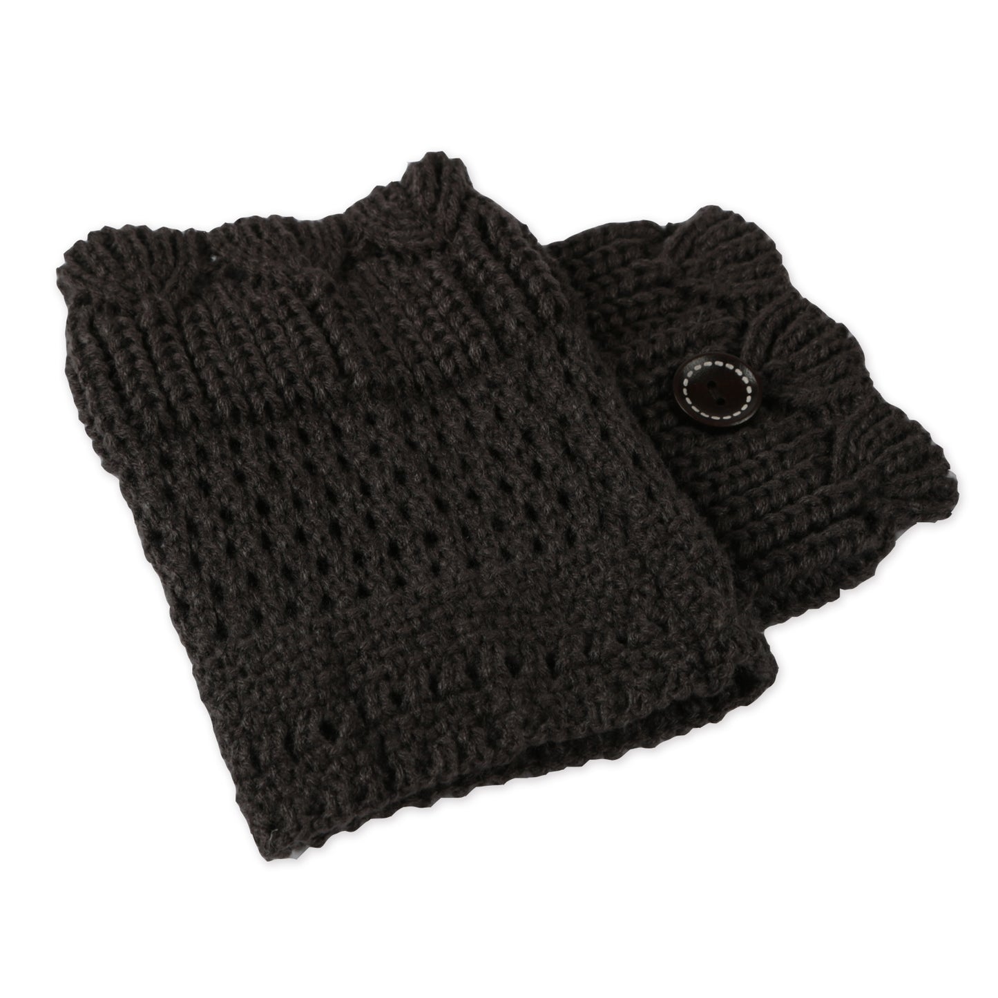 1Pair Women Winter Crochet Knit Leg Warmers