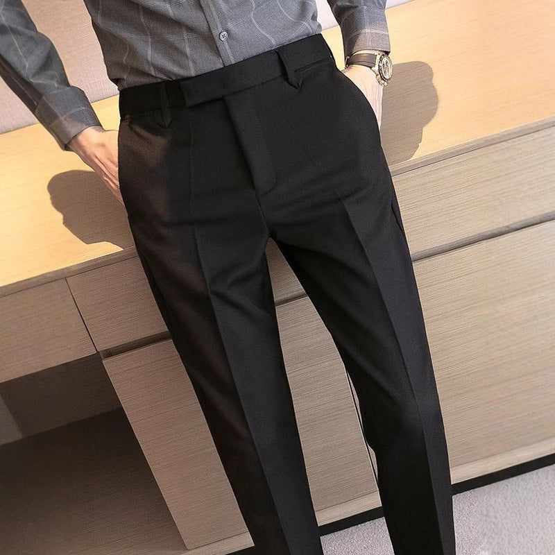 British-style Dapper Mens Dress Pants For Men