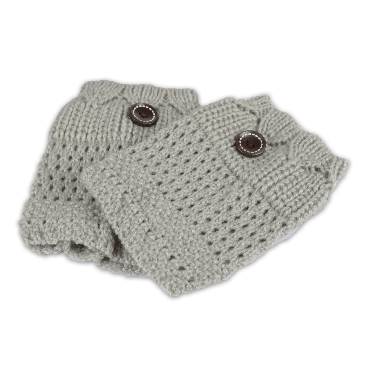 1Pair Women Winter Crochet Knit Leg Warmers