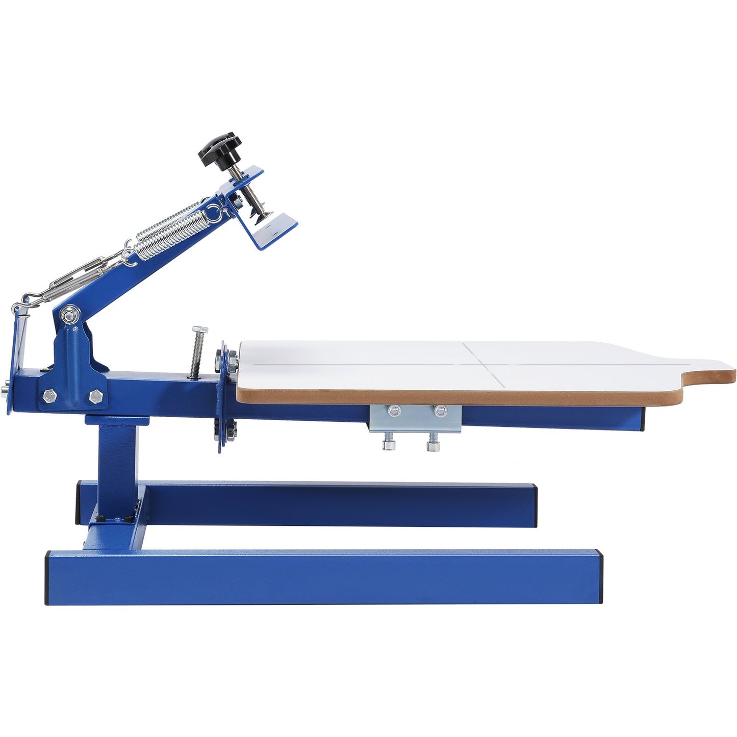VEVOR Screen Printing Machine, 1 Color 1 Station Silk Screen Printing Press, 21.2x17.7in Screen Printing Press, Double-layer Positioning Pallet, Adjustable Tension For T-shirt DIY Printing