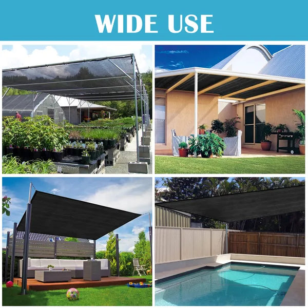 Reinforcement Magic Tool, Finished Product Of Sunshade Net With Nail Fastening, Fixed In One Second, Resistant To Strong Wind, Durable And Not Damaging The Net.