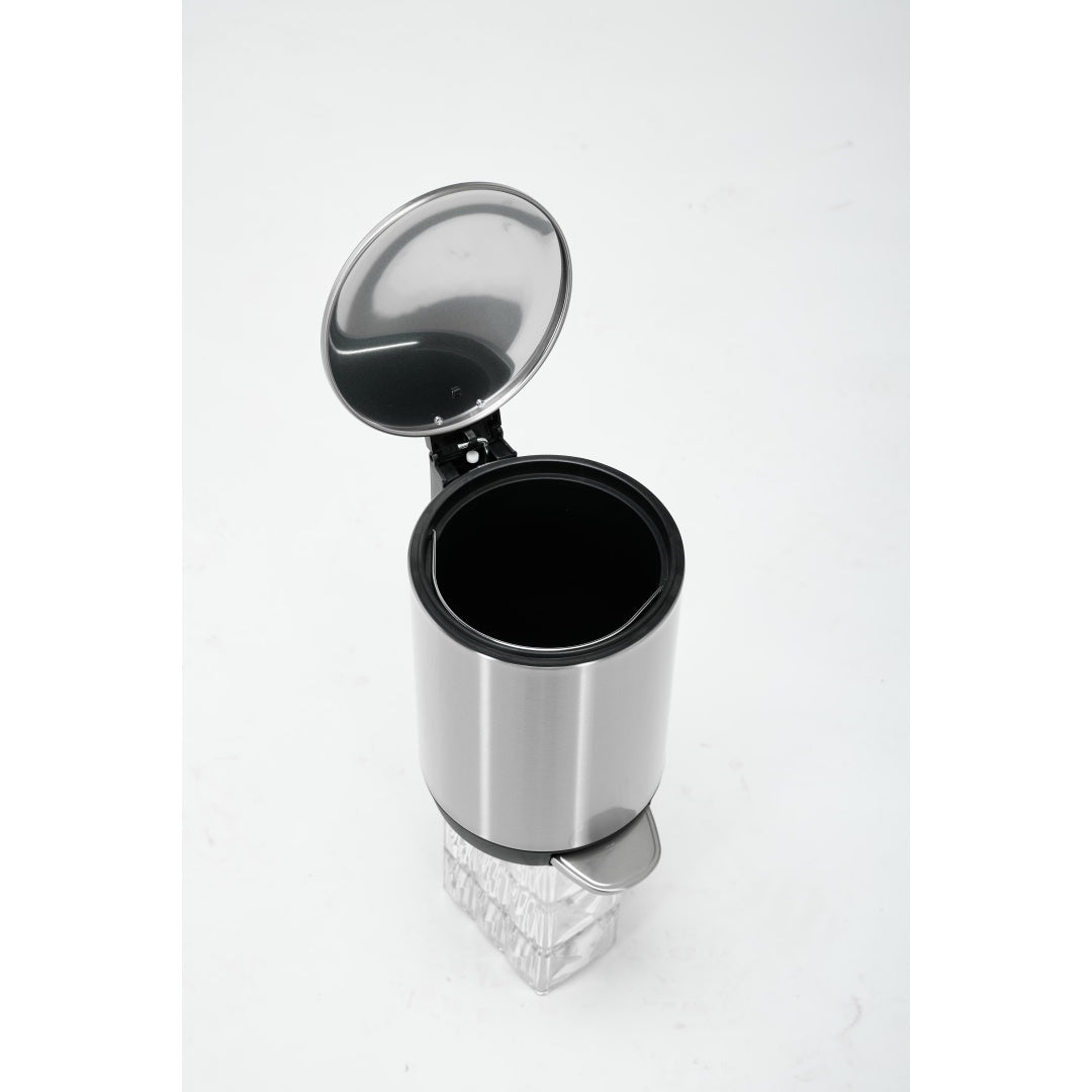 SSTC001-3L-S, Stainless Steel Kitchen Trash Can, 3L
