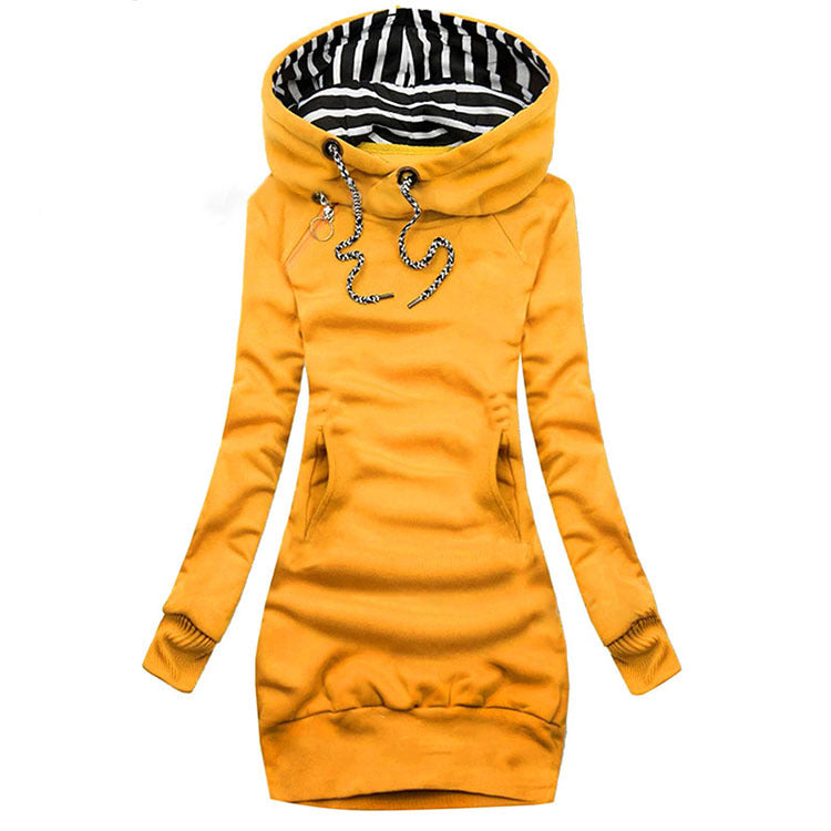 Long Cotton And Linen Women's Slim Windbreaker Women Were Thin
