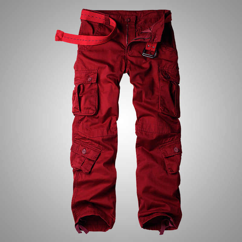 Three-dimensional Pocket Overalls Men's Multi-pocket