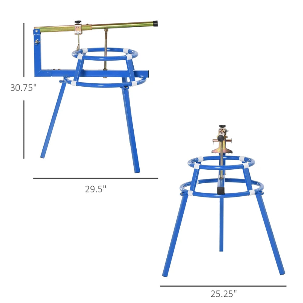Motorcycle Tire Changing Stand Durable Steel Machine With Adjustable Bead Popper And Leverage Handle For 16'' - 24'' Multi Size, Tikt0k Sale Prohibited