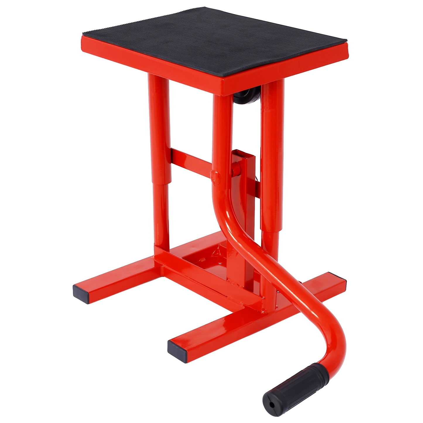Motorcycle Dirt Bike Stand & Lift Jack, Steel, 11-16.5 Adjust, 330 LBS Load
