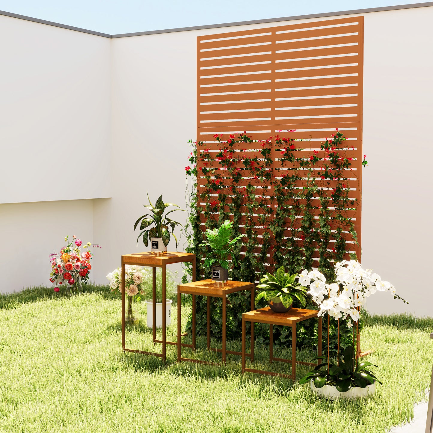 Decorative Privacy Fence Screen