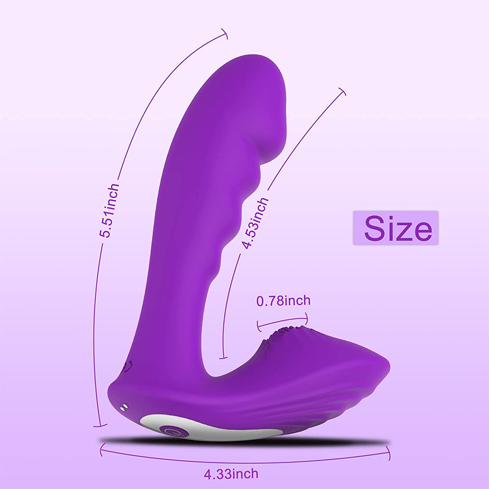 Vibrator- 10 Frequency Vibration Mode Wearable Double Head Vibrator- Female Stimulation Vibration Masturbator- Adult- Products