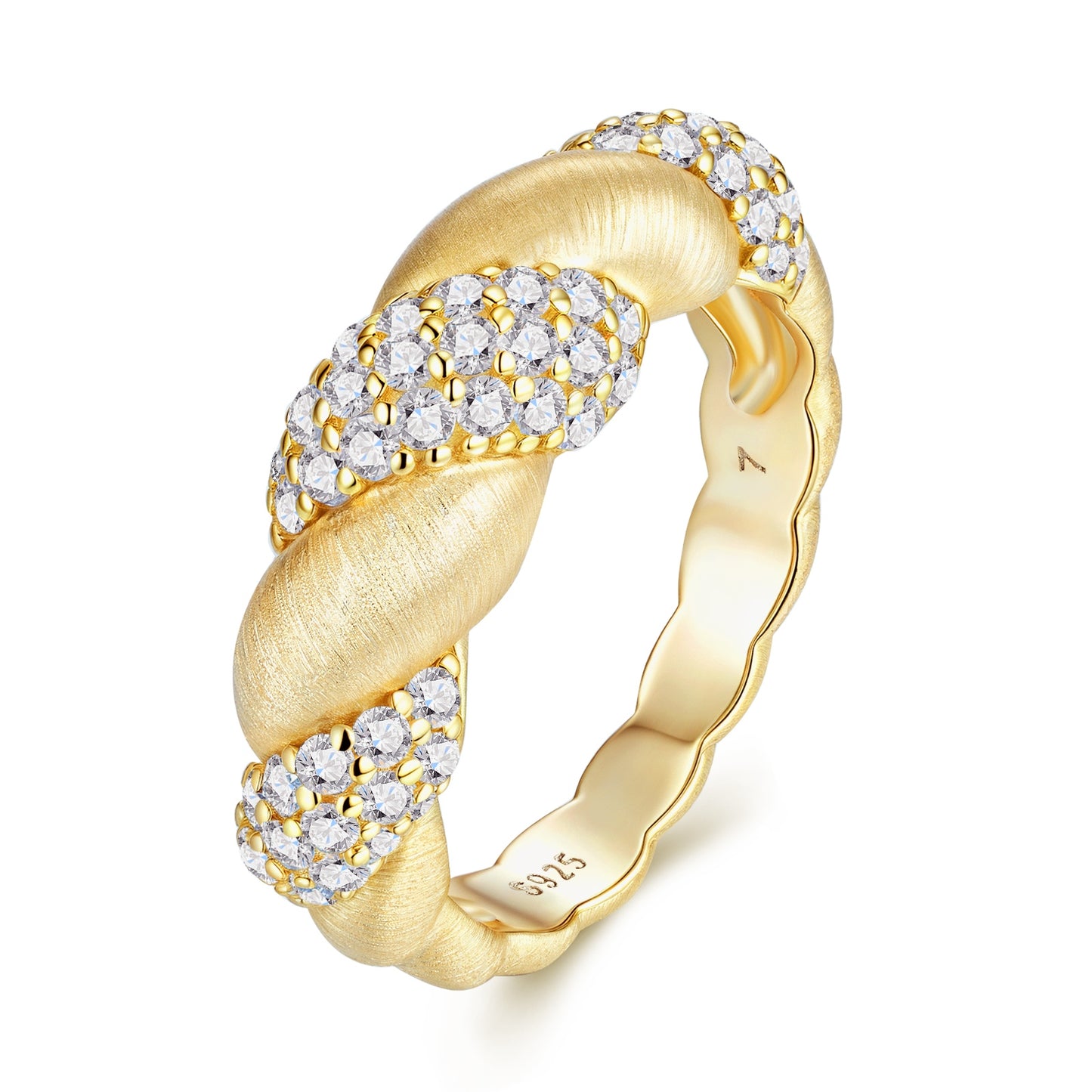 1Tengman - A Fashionable Jewelry Accessory Set With Moissanite S925 Sterling Silver And Gold-plated Diamond Prohibit TikTok sales