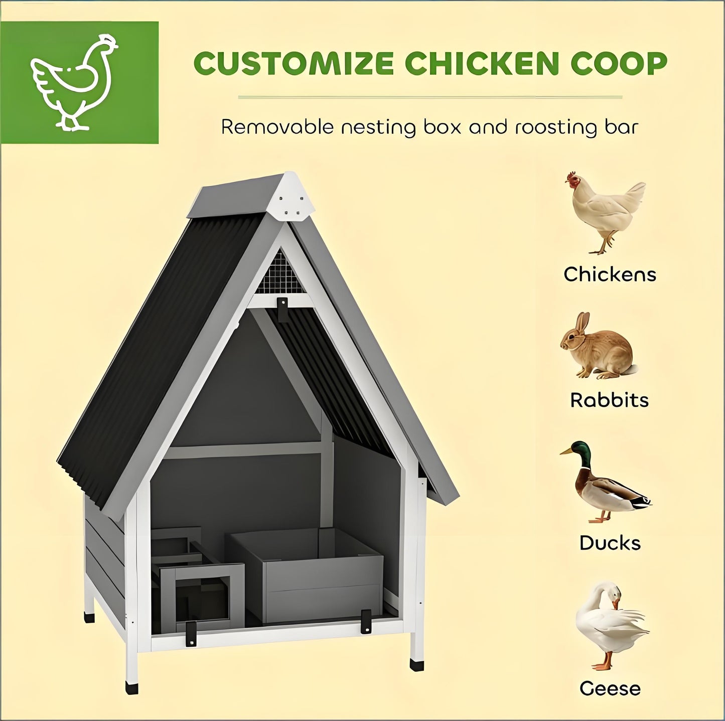 Pet House,Wooden Chicken House,Chicken Coop