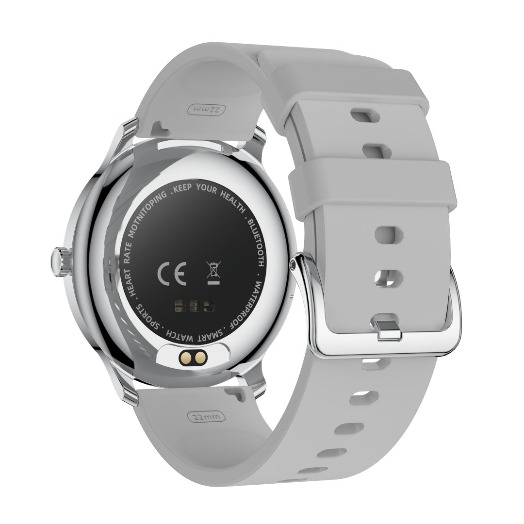 New 1.43-inch AMOLED Screen Disc Ultra Thin Smart Watch Fitness Tracker