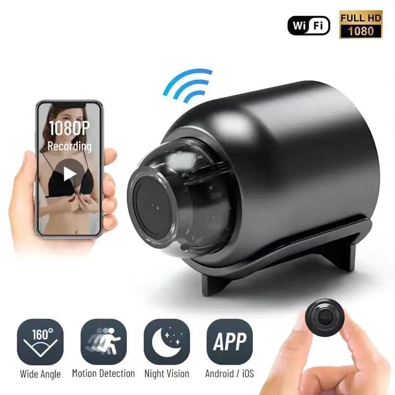 X5 Wireless Home Security Camera, 720P HD, WiFi Support, Magnetic Mount, USB Powered, IndoorOutdoor Universal, Built-in Battery, Magnetic Mount.