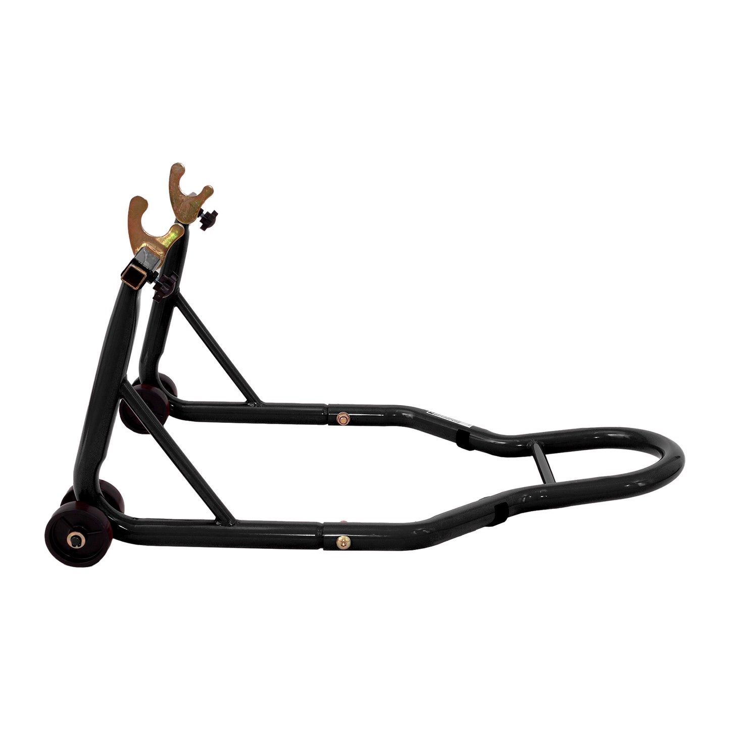 Heavy-Duty Motorcycle Paddock Stand With Adjustable Swingarm Spool, 850 LB Capacity Rear Wheel Lift Stand For Sport Bikes With Spools Yamaha, Honda, Kawasaki, Suzuki, BMW