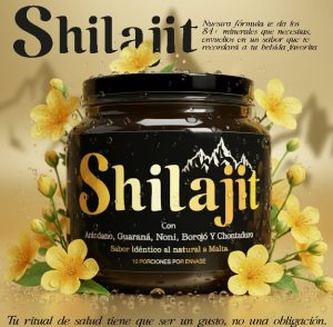 Shilajit original con invima
